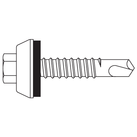 12-14 x 1 1/4" Long Life Driller 12-14 x 1 1/4" Long Life Driller